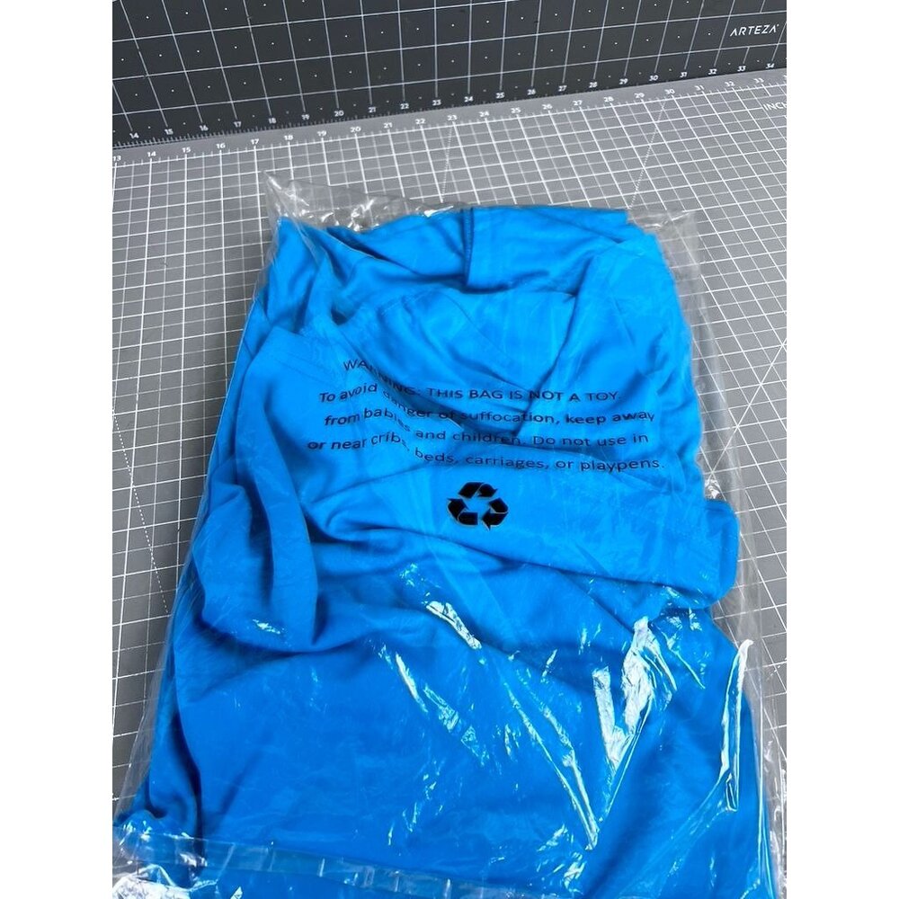 Gillz Men's UV Tournament Hoodie Hawaiian Ocean Blue SZ. M Fishing NEW~~~~ - Picture 5 of 6